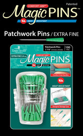 Comfort Grip Magic Pins - Extra Fine Patchwork Pins